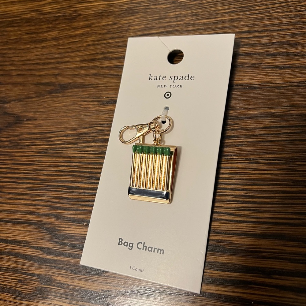 Kate Spade x Target Matches Bag Charm Keychain